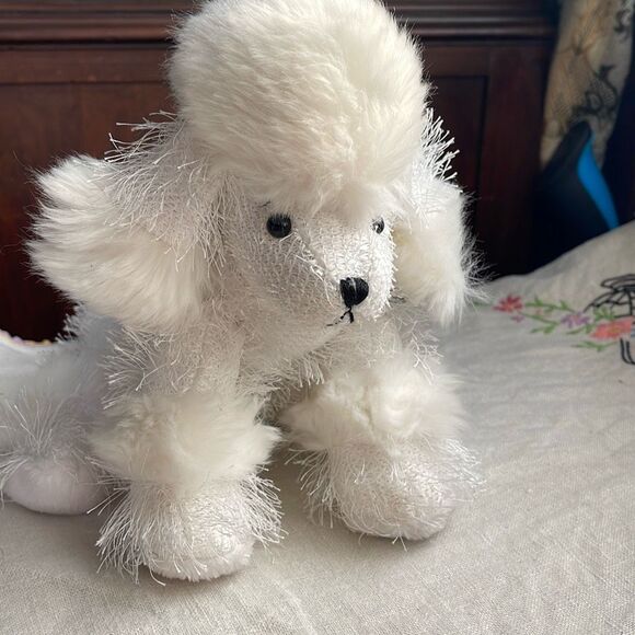 Ganz Webkinz White poodle plush 8” . - Picture 2 of 9